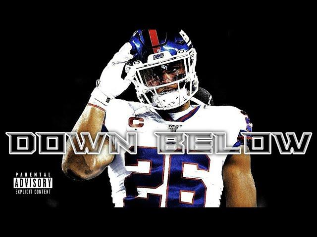 Saquon Barkley ft. Roddy Ricch - "Down Below" - Career Highlights || NFL Mix ᴴᴰ