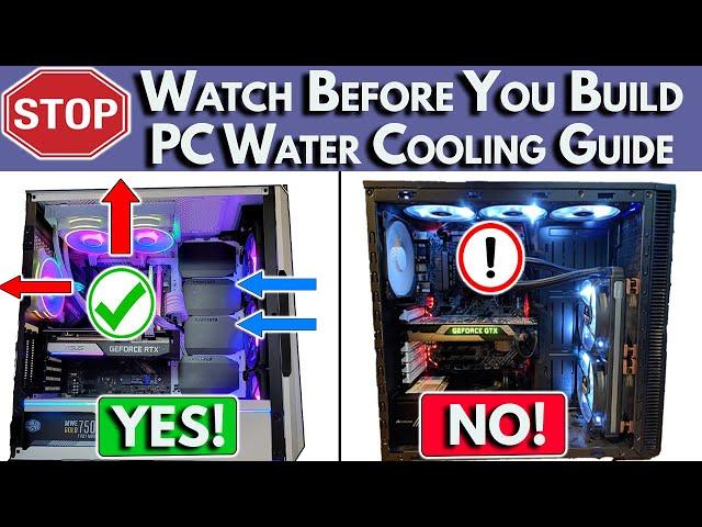 Watch BEFORE You Build!  PC Water Cooling Build Guide | Water Cooled PC Build 2022