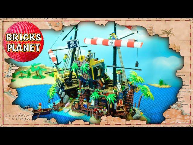 Pirates of Barracuda Bay 21322 LEGO Ideas - Stop Motion Review