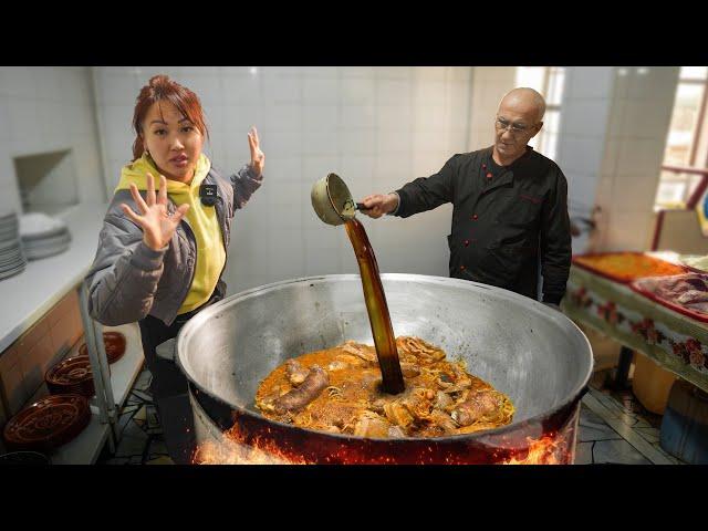 Eating The Juiciest Lamb Neck in Uzbekistan! Why Central Asia Street Food so Good??