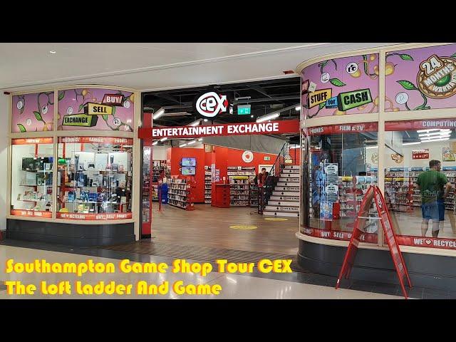 Southampton Game Shop Tour CEX The Loft Ladder And Game