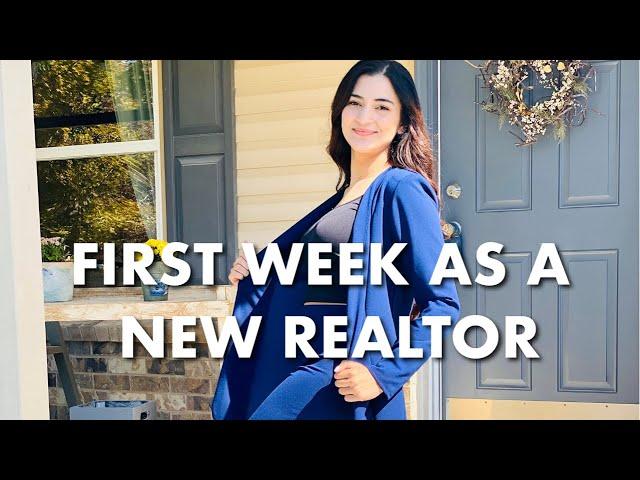 *REAL*  FIRST WEEK AS A NEW REAL ESTATE AGENT | DAY IN THE LIFE OF A  REALTOR