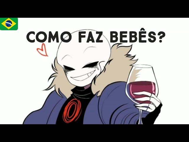 Como Faz Bebês? // Undertale animação Dublado PT-BR