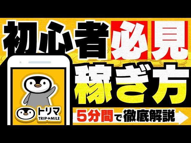 【トリマ】ポイ活歴10年以上の私が『効率の良いマイルの稼ぎ方』を徹底解説します！