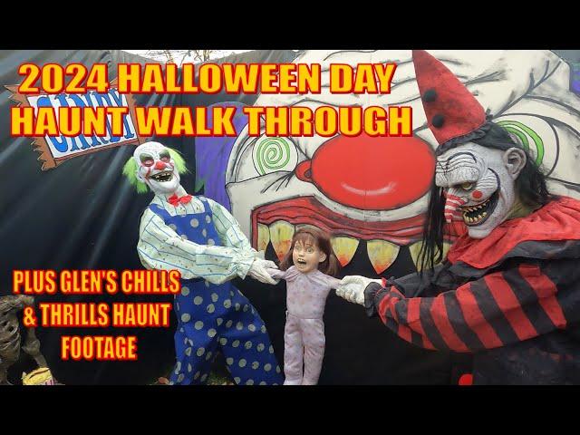 2024 HALLOWEEN DAY FULL HAUNT WALK THROUGH