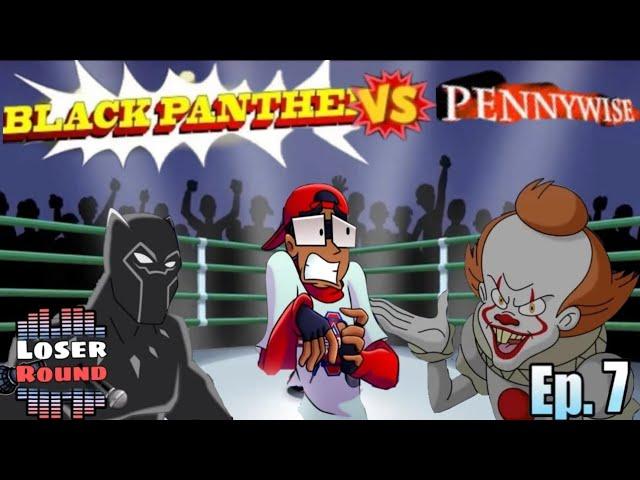 Black phanter vs Pennywise Episode 7 Cartoon beatbox battles (Loser Round) @verbalase