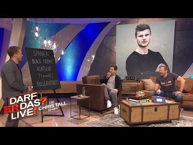 „Darf ich da mal anrufen?“ Mit Mario Barth & Oliver Pocher | Darf er das? Live! Die Chris Tall Show