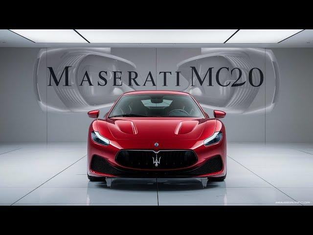 THE FUTURE OF SUPERCARS: Maserati MC20 - Features, Specs, and Performance!