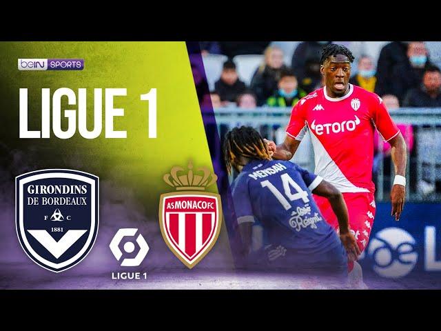 Bordeaux vs Monaco | LIGUE 1 HIGHLIGHTS | 02/20/2022 | beIN SPORTS USA