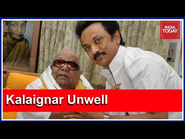 MK Stalin Claims Karunanidhi's Health Condition Is Improving