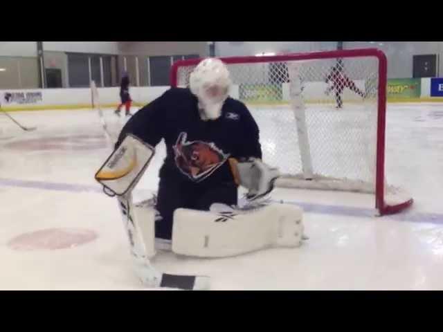 Goaltender Crease Conditioning Training