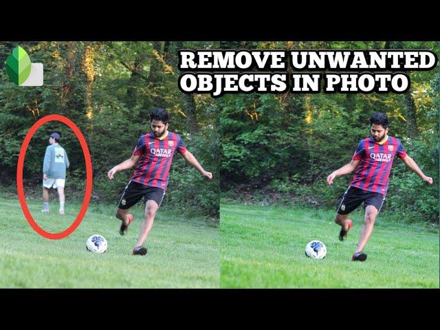 SNAPSEED TUTORIAL- 2 Best tricks to remove people from photo | Snapseed photo editing |Android |iOS