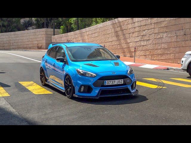 LOUD Ford Focus RS with Custom Exhaust - Revs & Accelerations