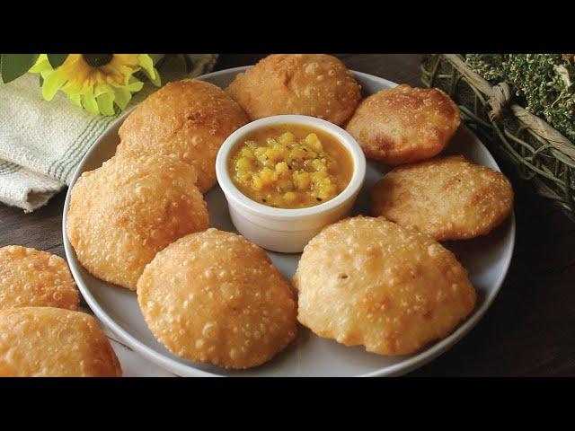 Street Style Daal Kachori with Aalo Tarkari  Recipe By Chef Hafsa