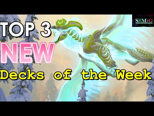 Top 3 New Decks of the Week | TDM Standard Week 2 | Mtg