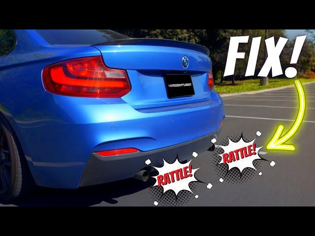 EASY FIX BMW Exhaust Rattle