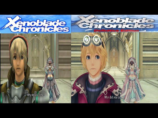 Xenoblade Chronicles: Original vs. Definitive Edition Comparison - High Entia Tomb