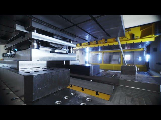 Press2perForm - Vollautomatisierte 8.000 kN Stanzanlage | fully automated 8.000 kN stamping press