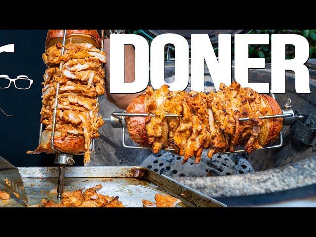 CHICKEN DONER KEBAB AT HOME! | SAM THE COOKING GUY 4K