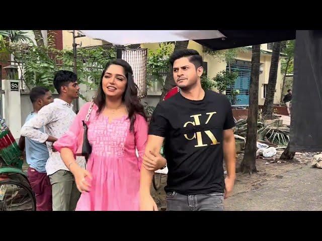 হবু ঘর জামাই | Niloy Alamgir | Heme | Mohin Khan | Bangla Natok Shooting 2023