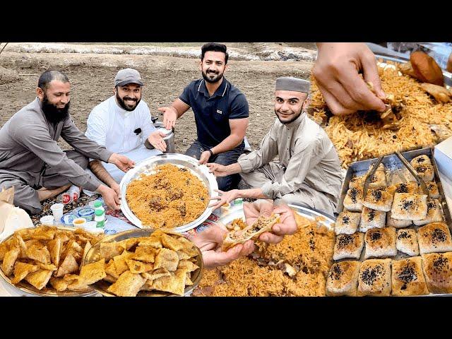 Special IFTAR Mutton PULAO Samosa in Arabic Style ft.@AbdulMalikFareed​