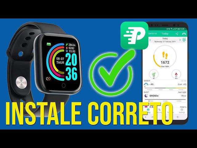 Como configurar o relógio smartwatch D20 Y98 com FitPro