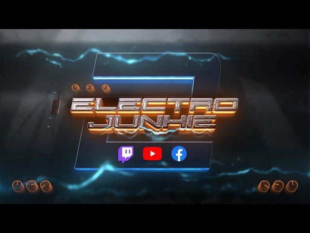 Electro Junkie 2 - Stream Overlay Package | Twitch, Youtube and Facebook Gaming