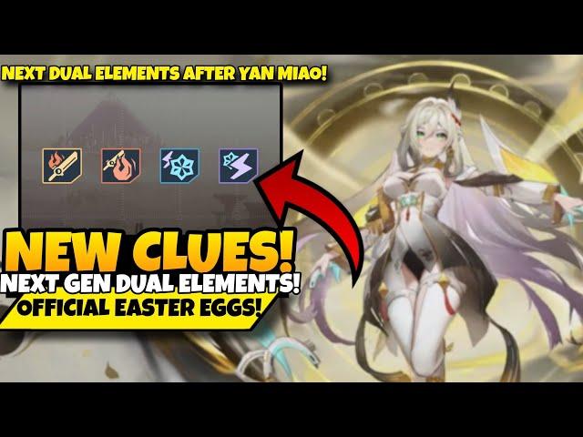 [OFFICIAL!] Next Dual Element SSRs After Yan Miao!! Official Easter Eggs/Clues!!