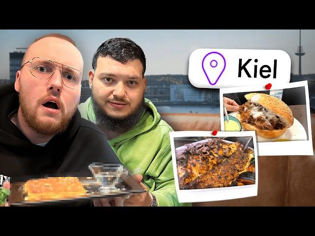 Wir testen die 3 BESTEN FOODSPOTS in KIEL! (mit @AbuGoku9999)