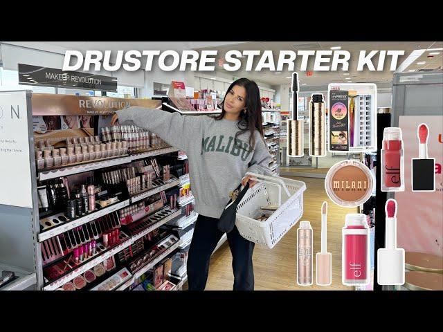 the ULTIMATE Drugstore Starter Makeup Kit for Beginners 2024