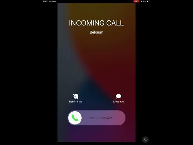Iphone 11 12 13 new incoming call. IOS samsung s22 s21 #samsung #iphone #incomingcall