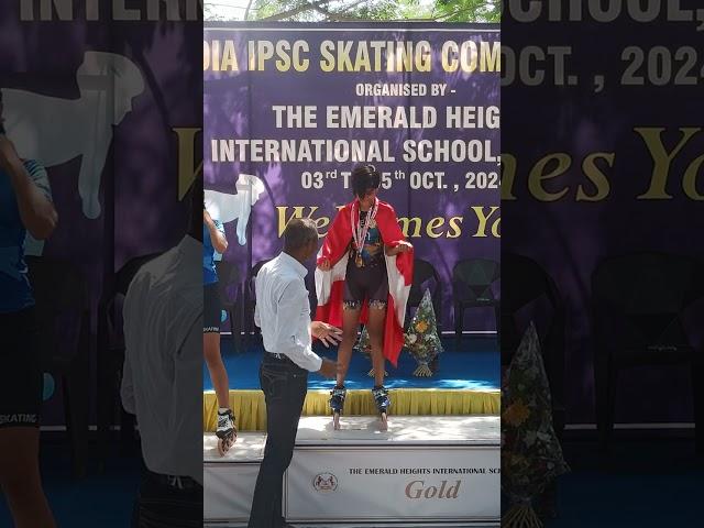 After trying for 2 years I finally got it today. School Trophy All India IPSC Skating Championship24