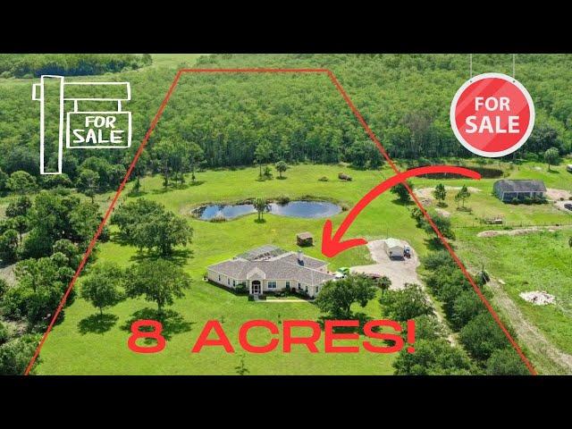 8 Acre Home For Sale - 18021 Misty Morning Ln, Fort Myers, FL 33913