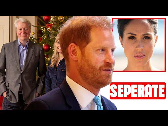 HE’S NOT HOME! Harry DITCHES Meghan On Christmas To Spend Time With Earl Spencer At Althorp