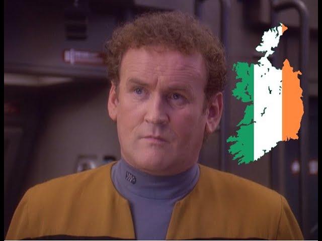 Colm Meaney talks about which Irish accent he used for Star Trek (STCCE)