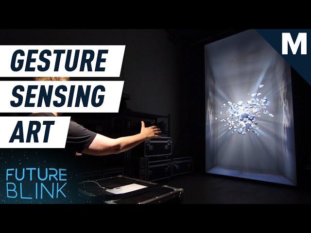 Make Art With The Wave Of A Hand Thanks To This Installation | Future Blink