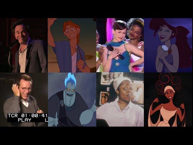 Hercules | Voice Cast | Live vs Animation | Side By Side Comparison