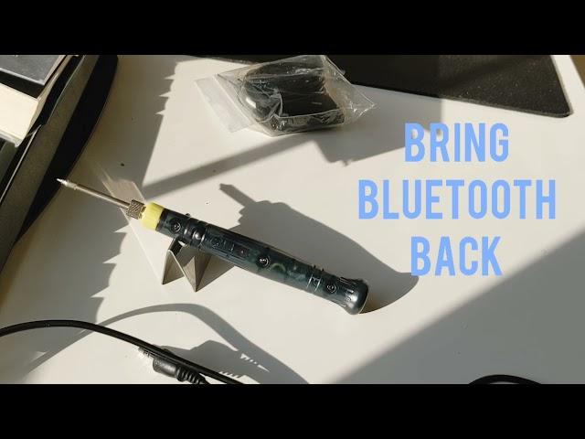 Fixing Bluetooth Audio Receiver Circuitry