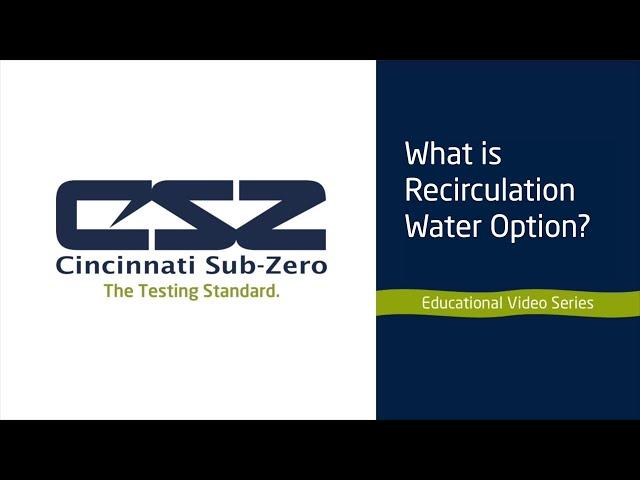 Water Recirculation Option