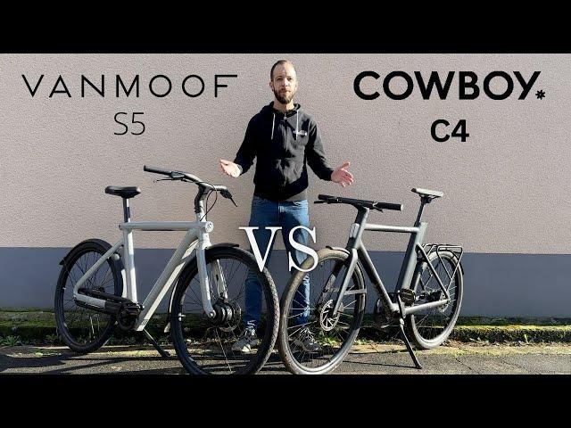 VANMOOF S5 -vs- COWBOY C4 - Design E-Bikes im Vergleichstest