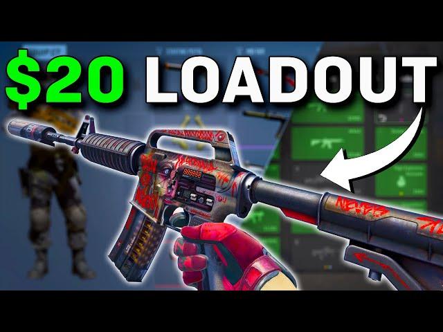 The BEST Budget CS2 Loadout UNDER $20! (Cheap CSGO Skins)