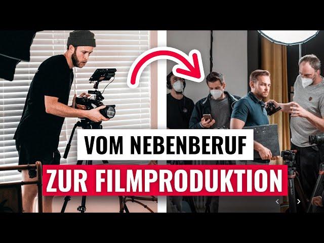 Die 3 Phasen vom Nebenberuf zur eigenen Filmproduktion (als Filmemacher)