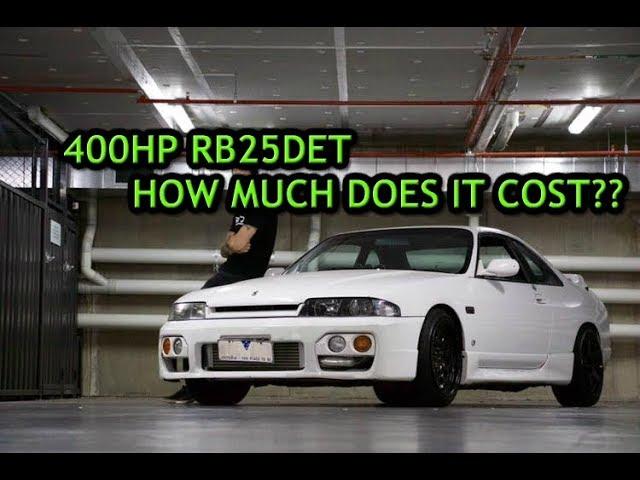 HOW TO MAKE 400HP IN A RB25DET!!