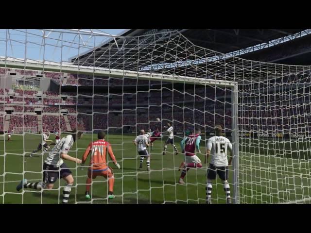 Fifa 16 West Ham Career Paco Alcácer Overhead Kick Finish