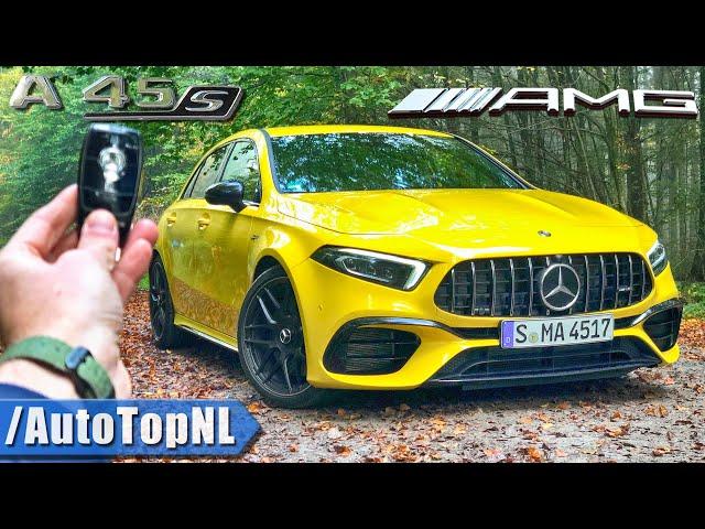 MERCEDES-AMG A45 S 4Matic+ REVIEW POV on ROAD & AUTOBAHN by AutoTopNL