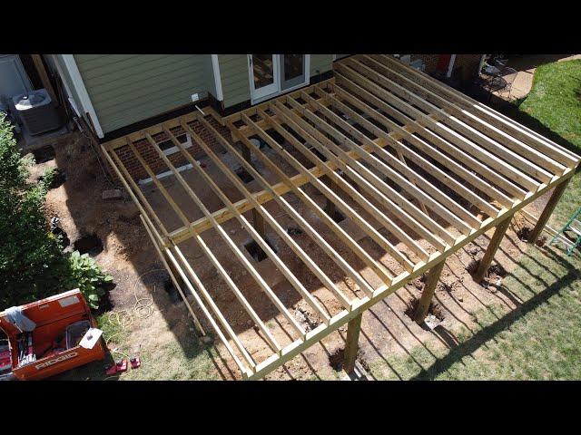 Building an Awesome Covered Deck - (Part 1: Footings & Framing)