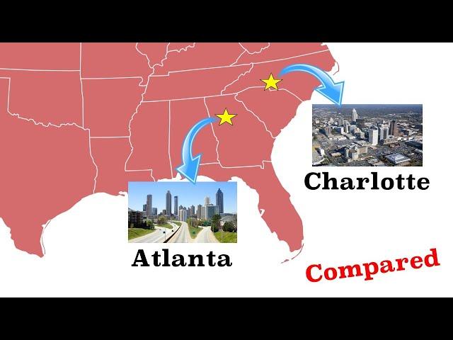 Atlanta and Charlotte Compared