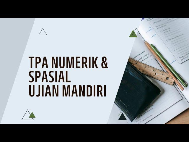 TPA NUMERIK DAN SPASIAL 2024