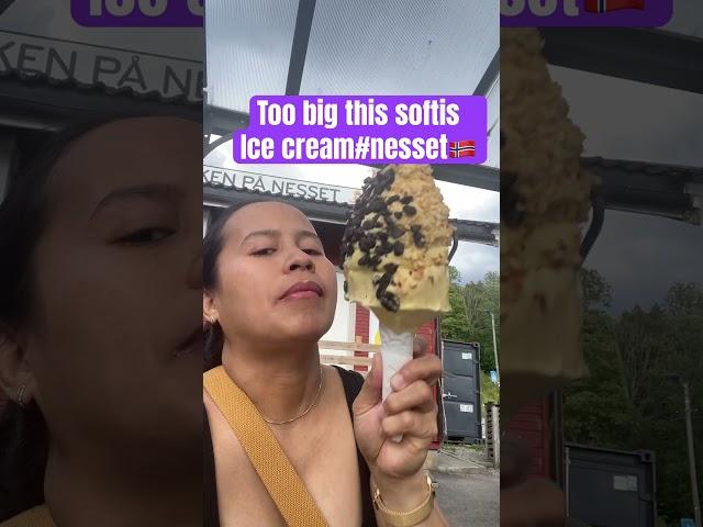 Very big ice creamwith oreo&hasselnøtter | tagbaw Lagi hurot#viral#trending#icecream#softis