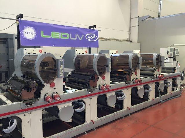 AMS FLEXO Series LED UV for Narrow Web Label and Packaging